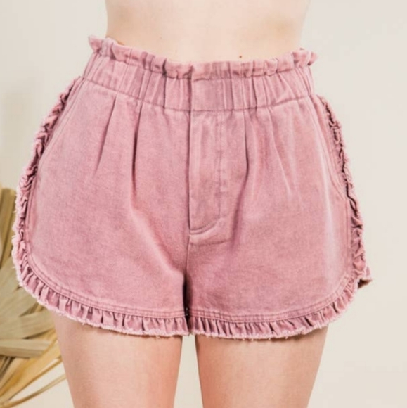 Ruffle Shorts - Picture 2 of 4